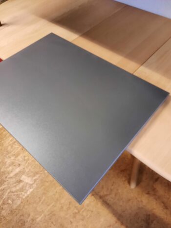 Bordplade i antracitgrå decor laminat str. 60x80 cm. - Billede 4
