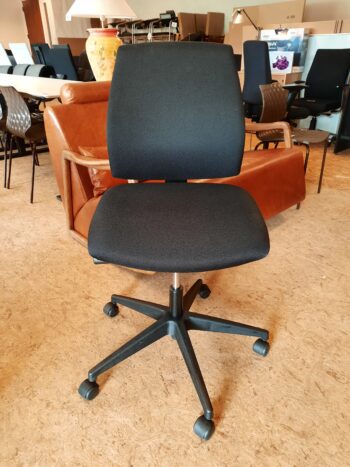 Interstuhl 16G2R - sort polyester - Billede 2