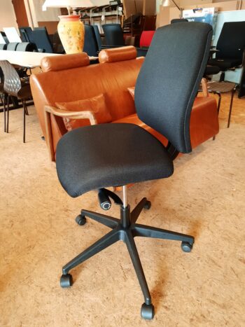 Interstuhl 16G2R - sort polyester - Billede 3