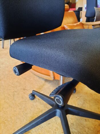Interstuhl 16G2R - sort polyester - Billede 6