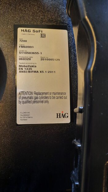 HÅG SoFi 7200 med armlæn - Billede 10